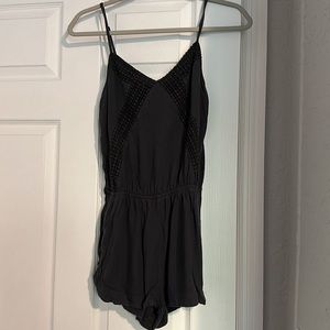 Dark Gray American Eagle Romper